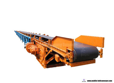 Flexible Lifting Roller Telescopic Belt Conveyor For Material Delivering
