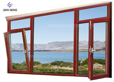 Customized Modern Aluminum Windows , Windproof Custom Made Aluminium Windows