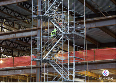 Kwikstage / K - Stage Industrial Scaffold Stair Tower 2.5m *1.2m With Handrail