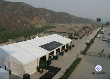 Huge Exhibitions Tent With Strong ABS Walls, Curved Tent Waterproof
