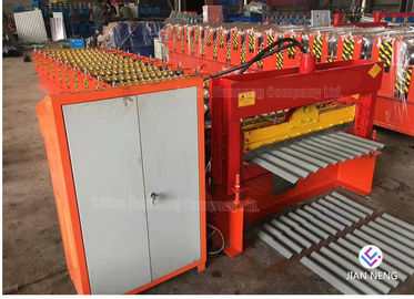 Corrugated Roll Forming Machine , Roofing Sheet Making Machine 5.5KW