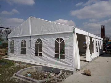 Customized Size Aluminum Frame PVC Cover Outdoor Tent For Living / Storage