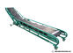 Heavy Duty Loading Belt Conveyor ,  Green Portable Conveyor Belt For Stairs