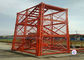 High Altitude Safety Scaffolding Steel Ladder Cage 100m Height Maximum