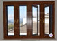 Residential Building Aluminium Sliding Doors And Windows , Aluminium Entrance Doors With Fiberglass Flyscreen