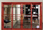 Aluminum Glass Sliding Door With 60 Series Aluminum Frame And Frosted