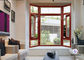 Energy Efficient Aluminium Casement Windows With Tempered Glass