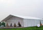 Different Sized Custom Event Tents With White PVC Fabric For Exhibition , Warehouse