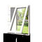 European Top Hung And Outward 1.4mm Aluminium Swing Window