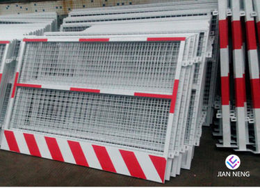 Custom Made Construction Safety Barricade, Temporary Guardrail Systems For Elevator Entrance
