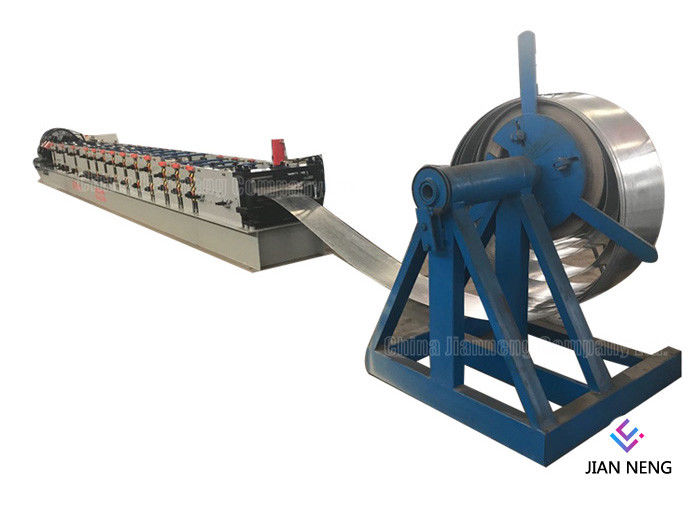 C Z Shaped Grid Roof Panel Roll Forming Machine / Hydraulic System Metal Roof Forming Machine