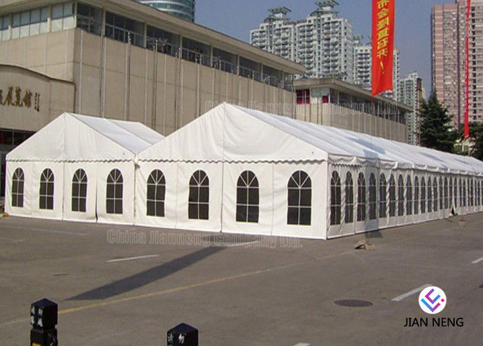 Luxury Waterproof PVC Outdoor Canopy Tent , Large Event Tents With Aluminium Alloy Frame
