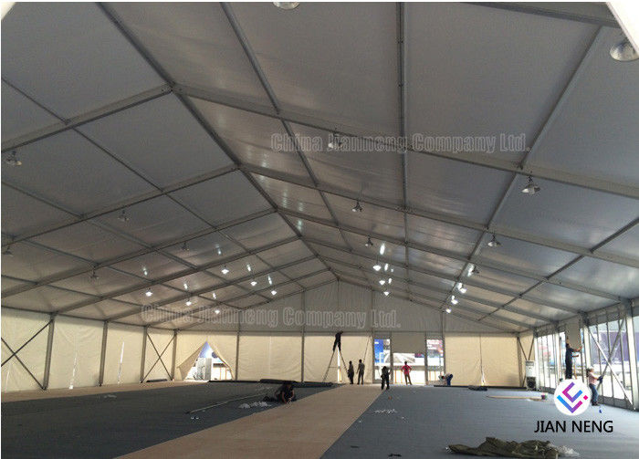 Luxury Waterproof PVC Outdoor Canopy Tent , Large Event Tents With Aluminium Alloy Frame