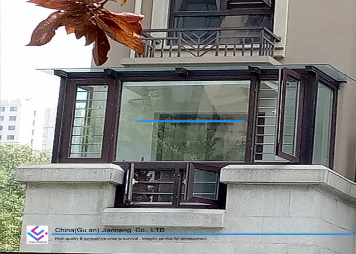 House Building Materials Custom Aluminium Windows Casement Type With Mosquito