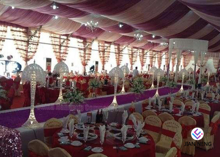Party Marquee Clear Span Tent Aluminum Tent For Restaurant ,  Wedding European Style