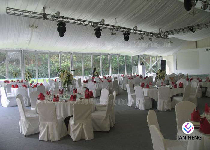 Party Marquee Clear Span Tent Aluminum Tent For Restaurant ,  Wedding European Style