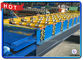 Auto PLC Control Hydraulic Roll Forming Machine , Steel Roof Sheet Roofing Sheet Machine 