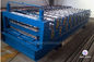 Two Waves Steel Double Deck Roll Forming Machine With Steel Plate Structure