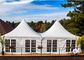 PVC Fabric Cover Aluminium Pagoda Tent Retardant 100 Km / H Wind Loading
